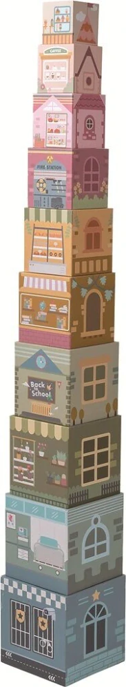 2Kids Toys Skládací věž z kostek City