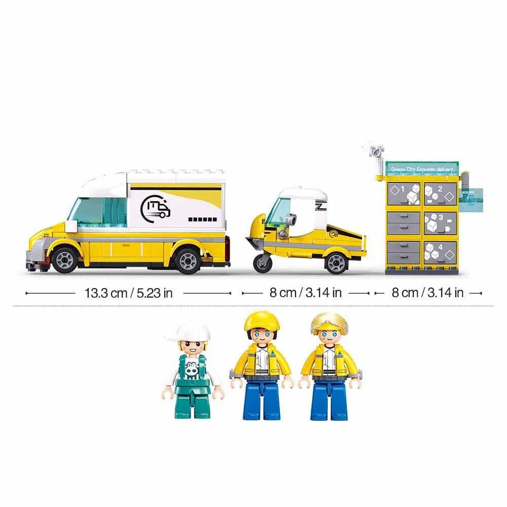 Sluban Metropolis M38-B1290 Doručovací služba