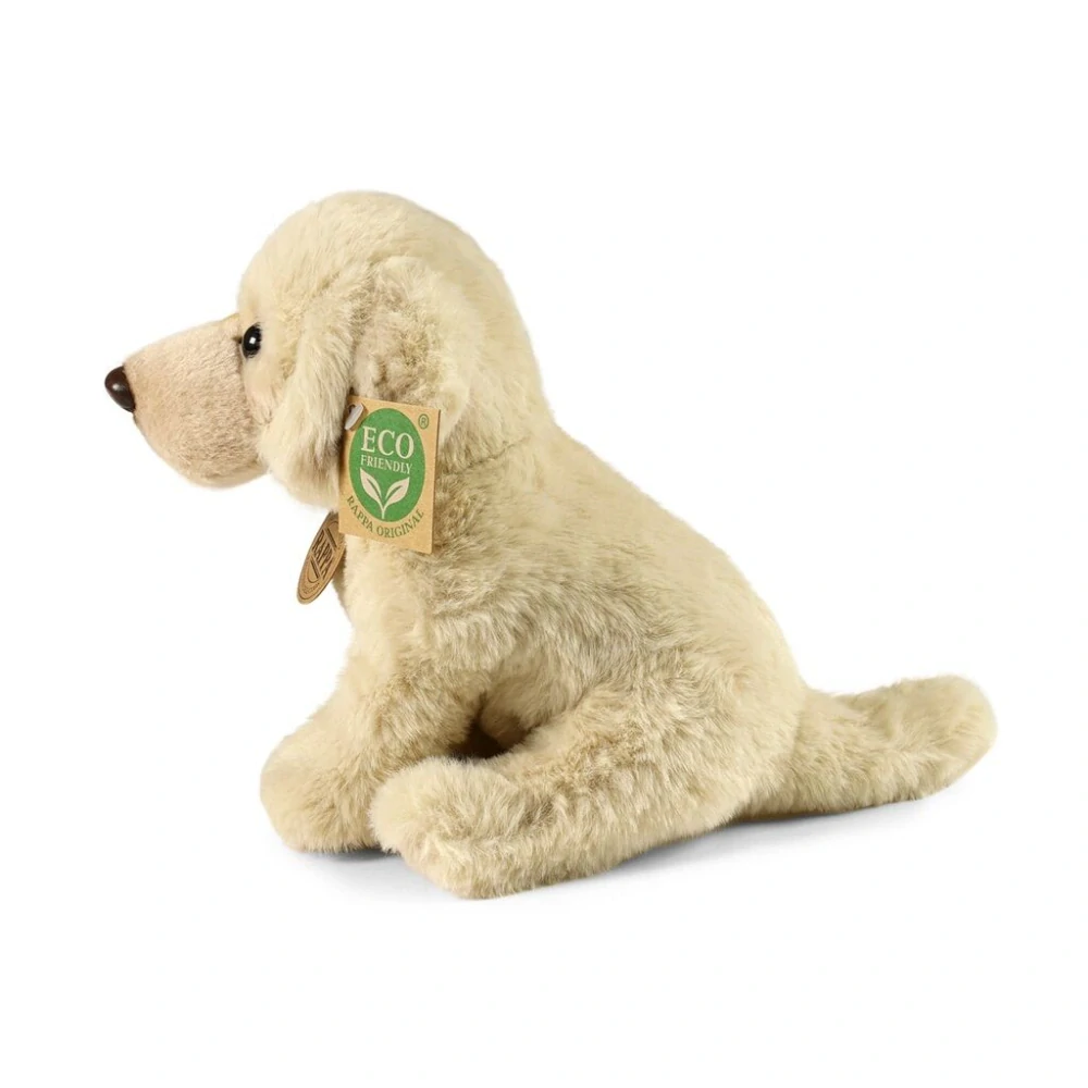 Rappa Plyšový pes pyrenejský horský sedící 23 cm SOFT COLLECTION, ECO-FRIENDLY