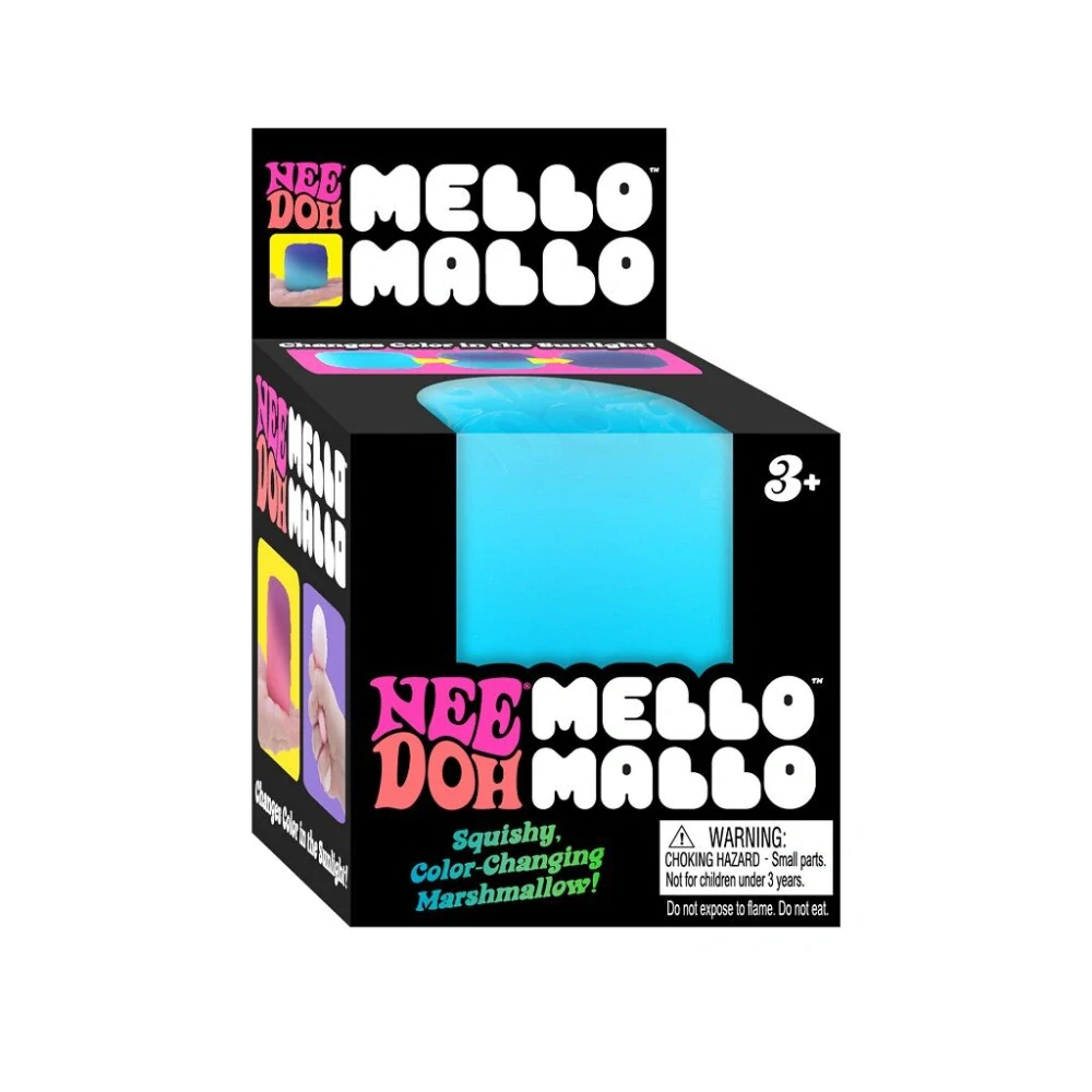 Schylling NeeDoh Mačkací kostka Mello Mallo Modrá