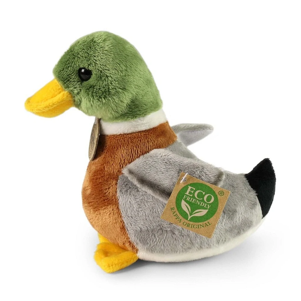 Rappa Plyšová kachna divoká 22 cm ECO-FRIENDLY