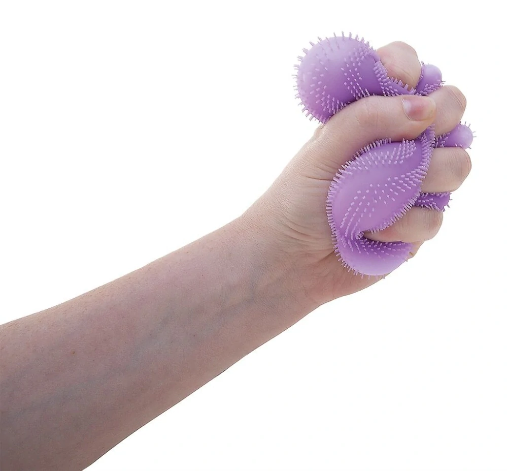 Schylling NeeDoh Mačkací míček Flower Power Fialový