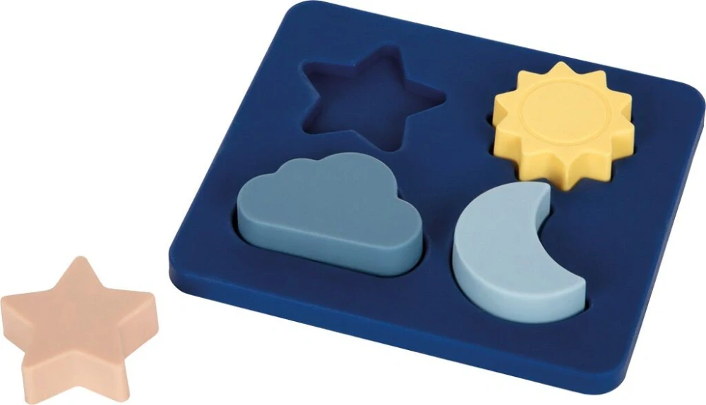 small foot Silikonové puzzle
