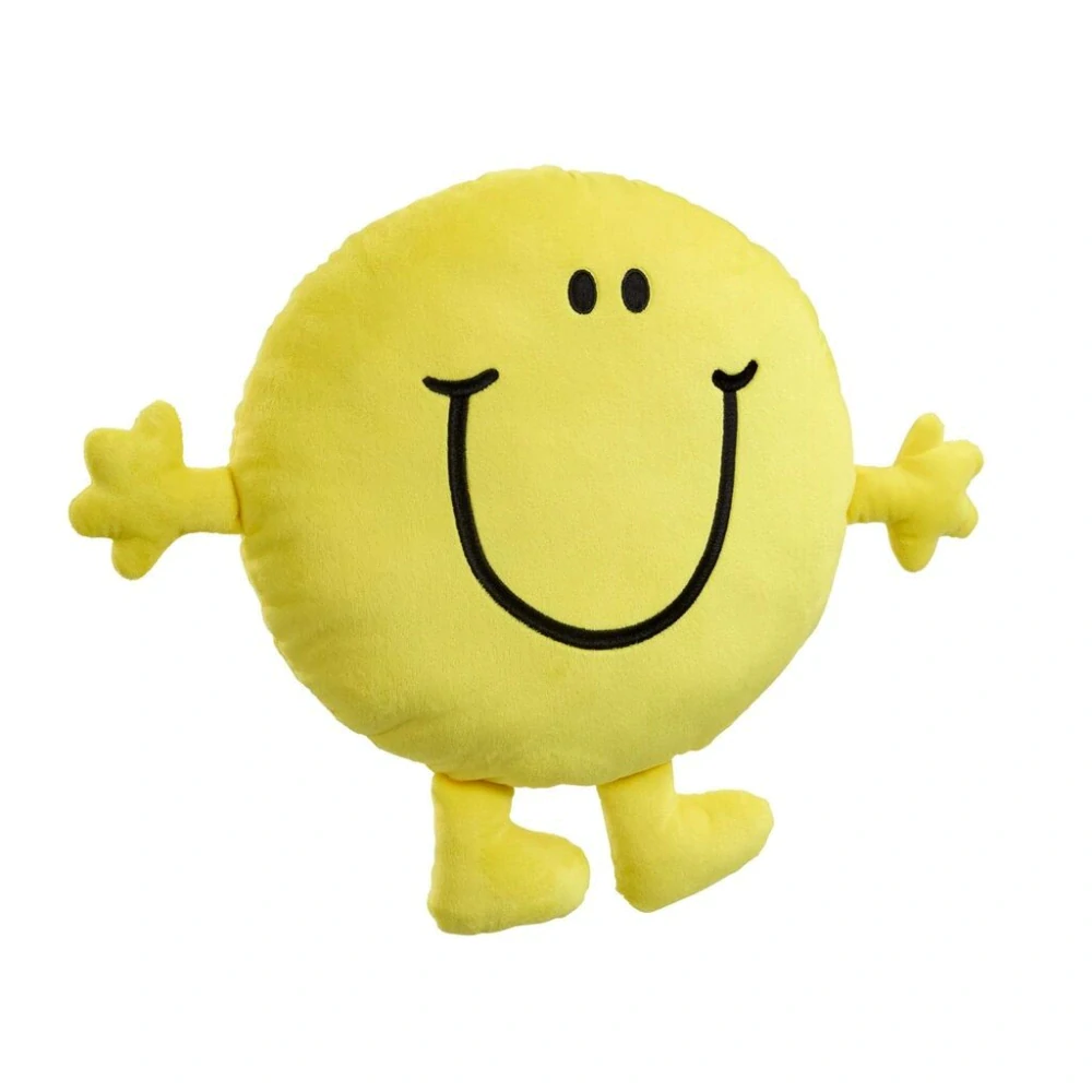 Rainbow Mr. Men Mr. Happy Velký polštář