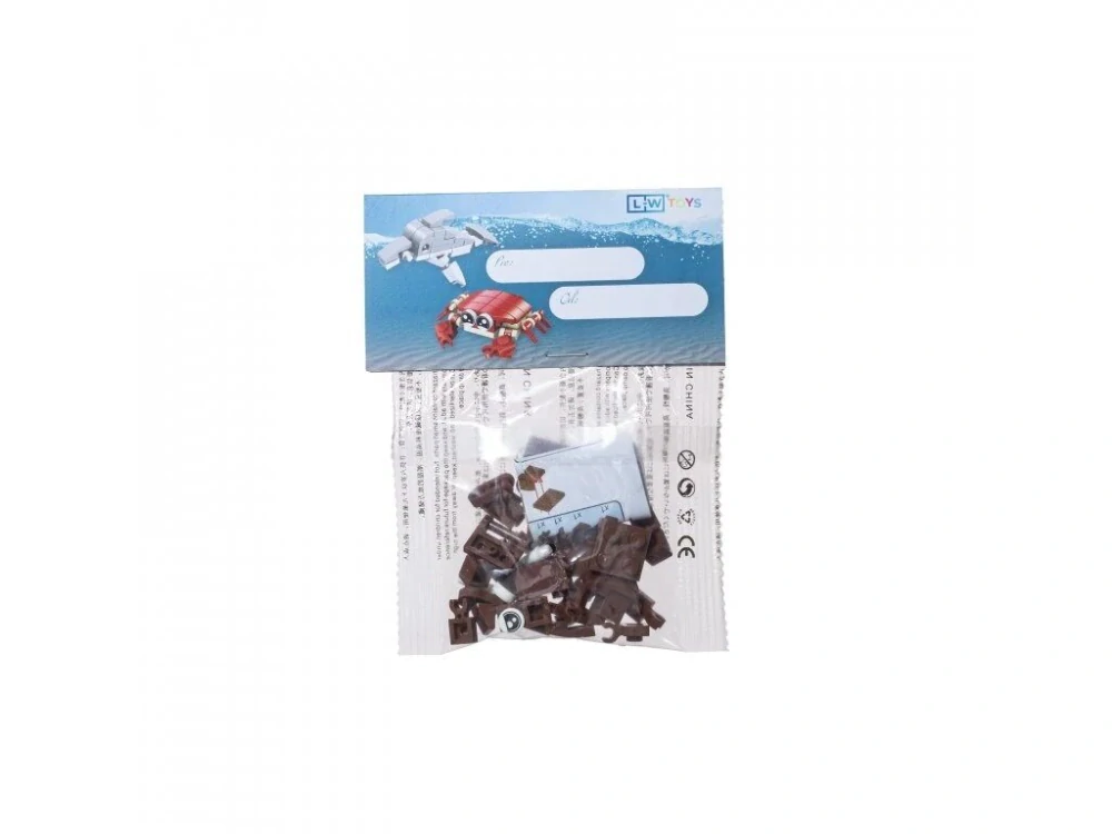 L-W Toys Mini stavebnice Mrož