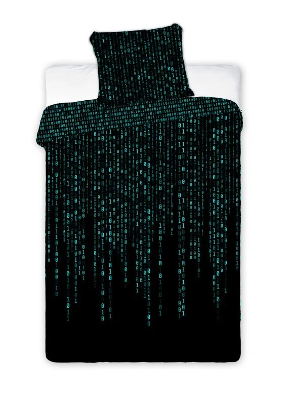 FARO Povlečení Matrix svítící Bavlna, 140/200, 70/90 cm