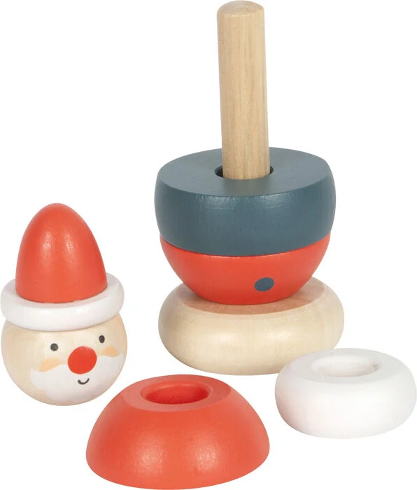 small foot Dřevěná vánoční nasazovací figurka 1 ks