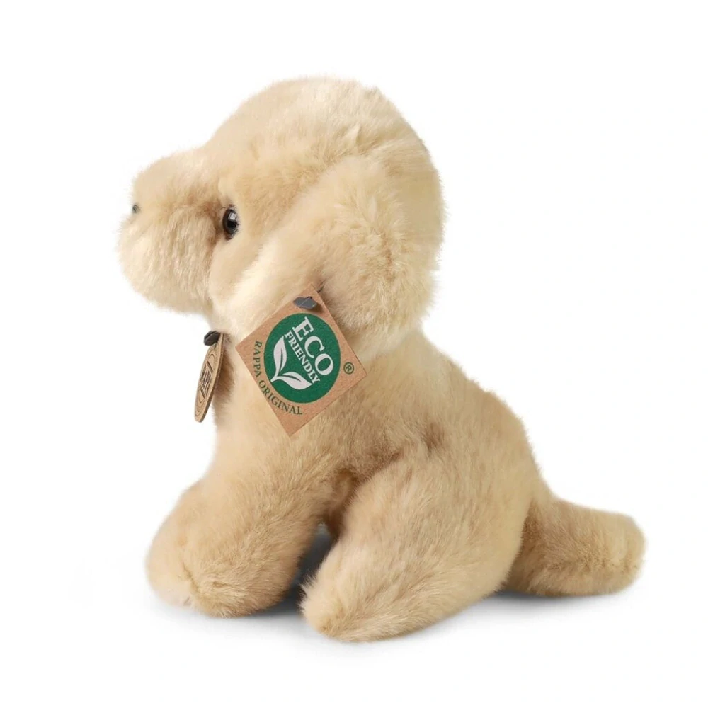Rappa Plyšový pes labrador 18 cm ECO-FRIENDLY