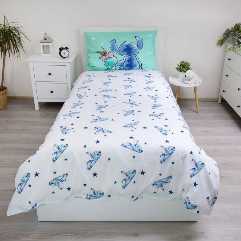 JERRY FABRICS Povlečení Lilo and Stitch Buddies Bavlna, 140/200, 70/90 cm