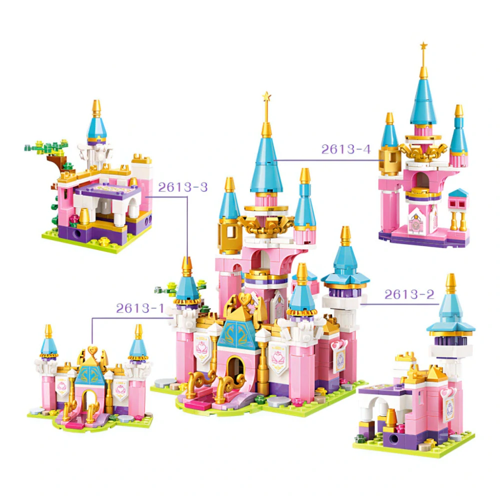 Qman Princess Leah 2613-3 Zámecká zahrada