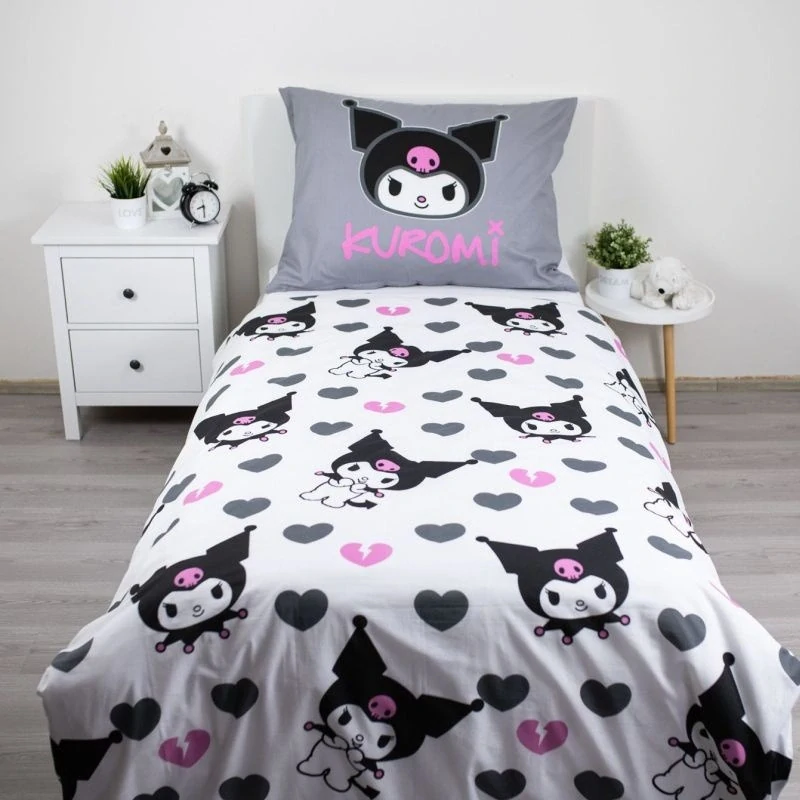 JERRY FABRICS Povlečení Kuromi HK065 Bavlna, 140/200, 70/90 cm