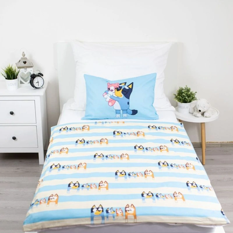 JERRY FABRICS Povlečení do postýlky Bluey baby Bavlna, 100/135, 40/60 cm