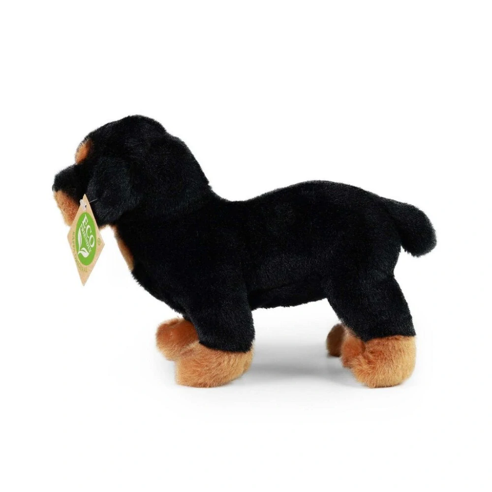 Rappa Plyšový pes rotvajler 18 cm ECO-FRIENDLY