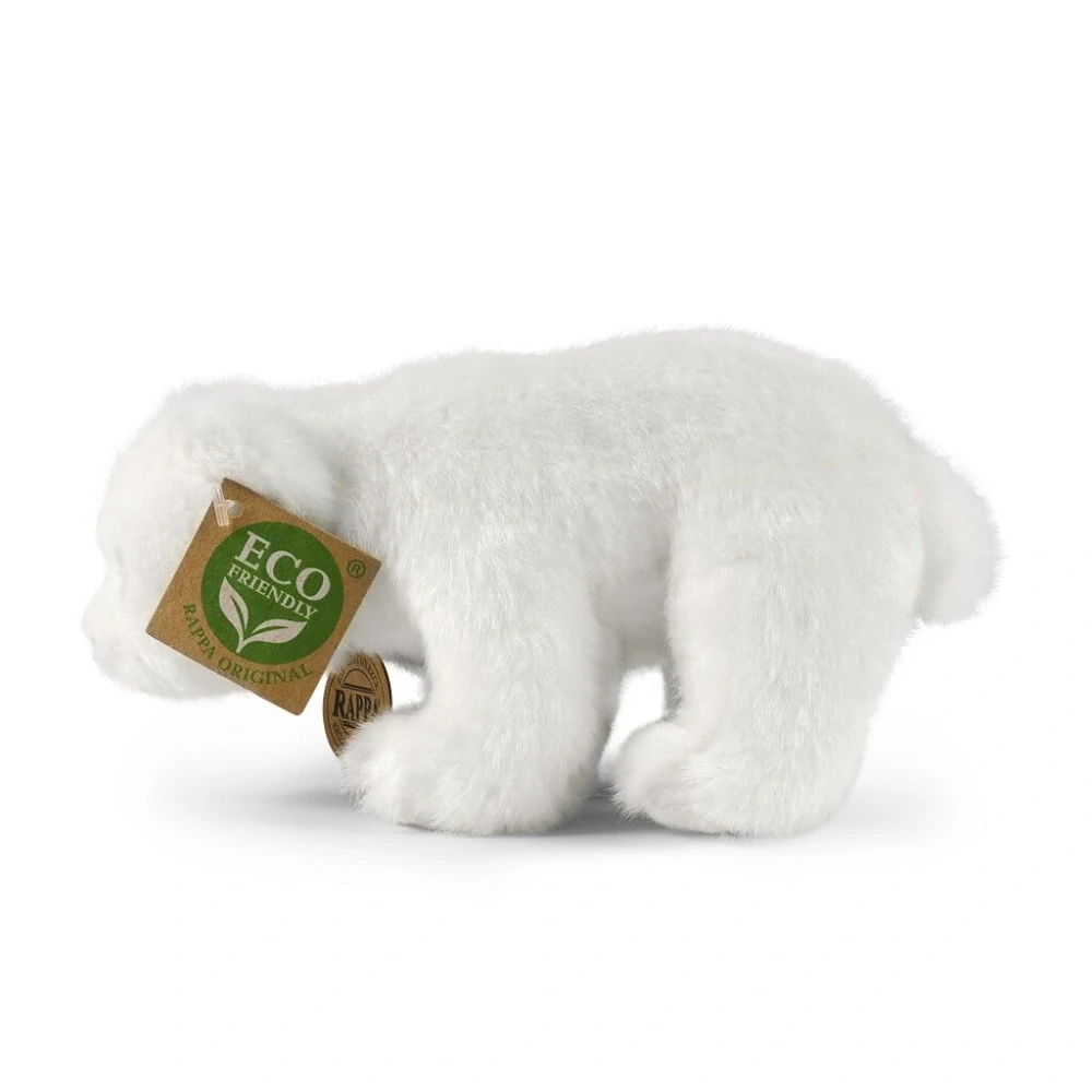 Rappa Plyšový medvěd lední stojící 19 cm ECO-FRIENDLY