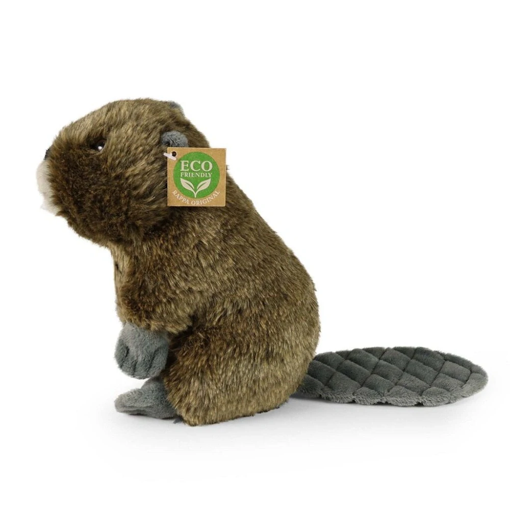 Rappa Plyšový bobr 22 cm ECO-FRIENDLY