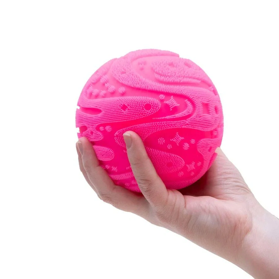 Schylling NeeDoh Mačkací maxi míček Fuzz Ball