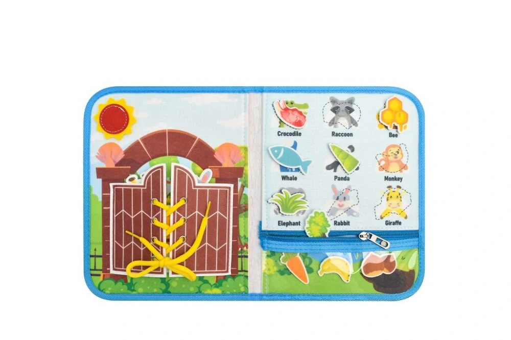 2Kids Toys Senzorická busy kniha Batoh