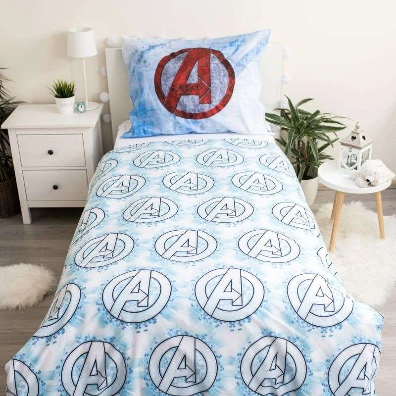 JERRY FABRICS Povlečení Avengers Heroes Bavlna, 140/200, 70/90 cm