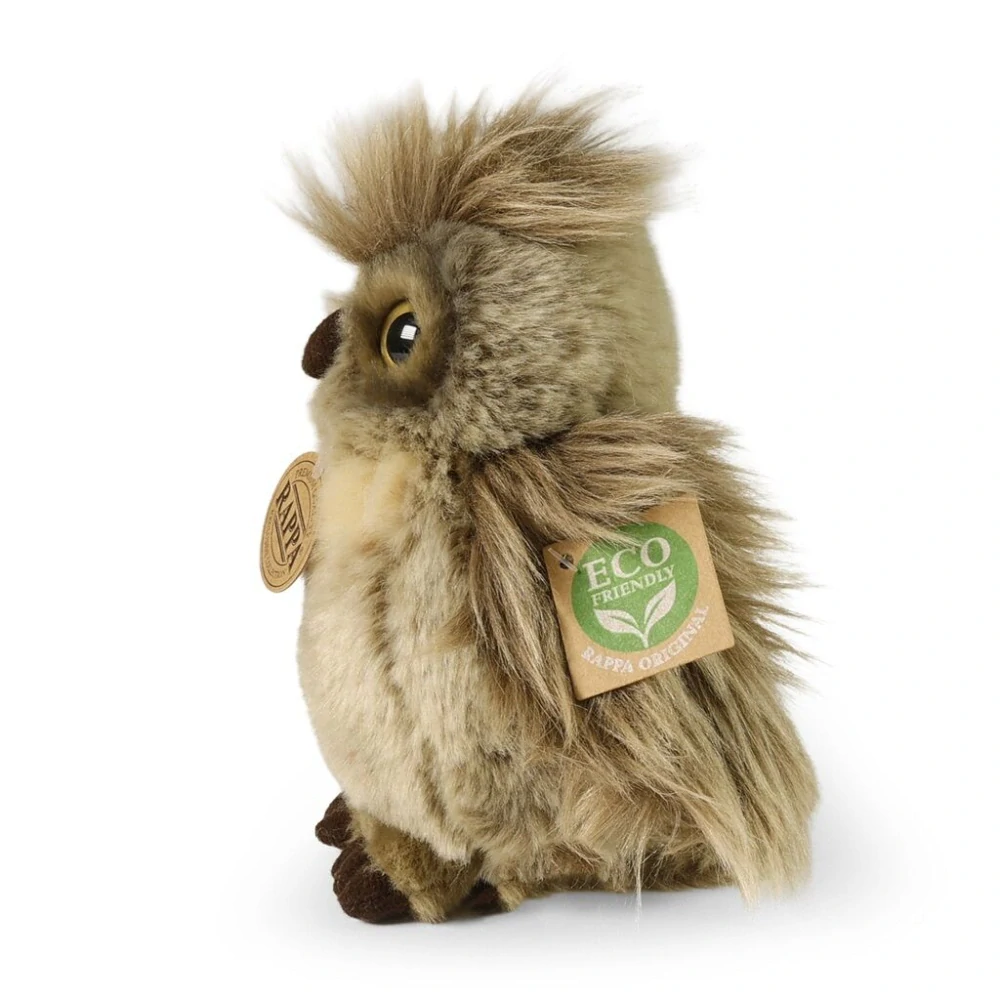 Rappa Plyšový výr virginský 18 cm ECO-FRIENDLY