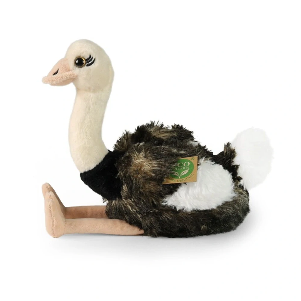 Rappa Plyšový pštros 33 cm ECO-FRIENDLY PLUSH WORLD