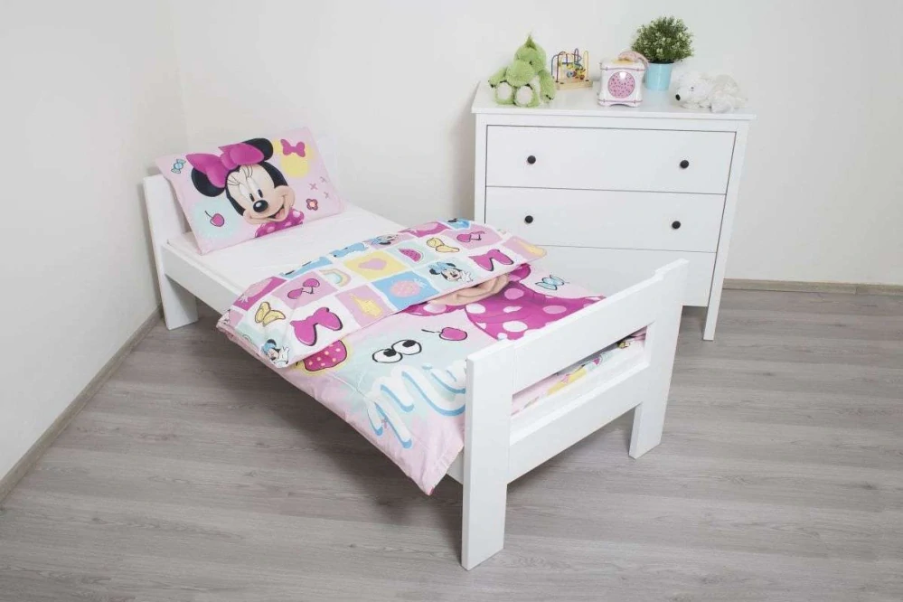 JERRY FABRICS Povlečení do postýlky Minnie sweet baby Bavlna, 100/135, 40/60 cm