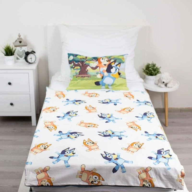 JERRY FABRICS Povlečení do postýlky Bluey 061 baby Bavlna, 100/135, 40/60 cm