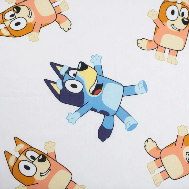 JERRY FABRICS Prostěradlo Bluey 061 Bavlna, 90/200 cm