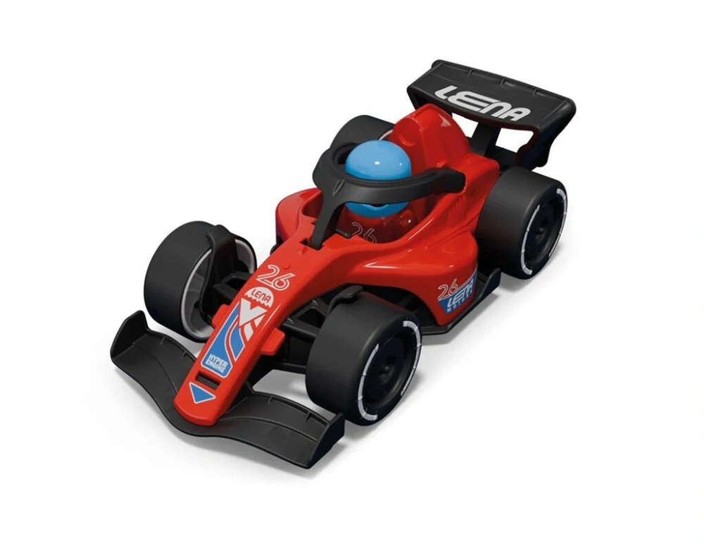 Lena Závodní vůz Formule červená
