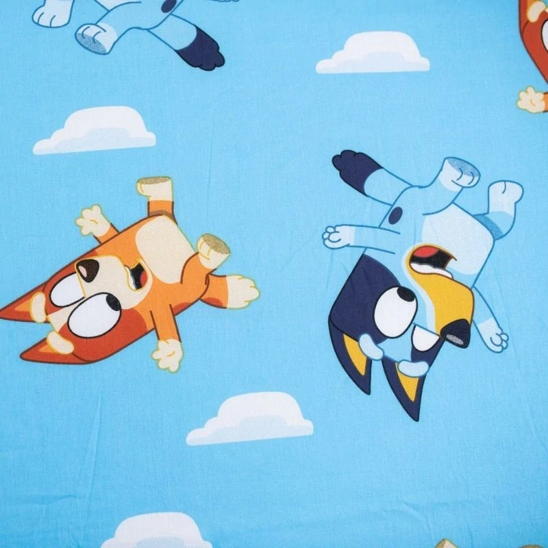 JERRY FABRICS Prostěradlo Bluey 004 Bavlna, 90/200 cm