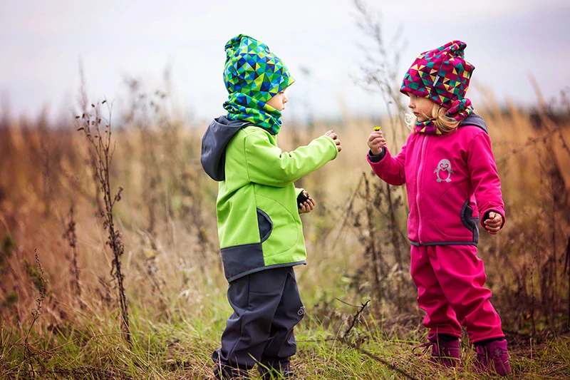 Unuo Dětská čepice fleecová Homeless Triangl Kluk S (45-48 cm)