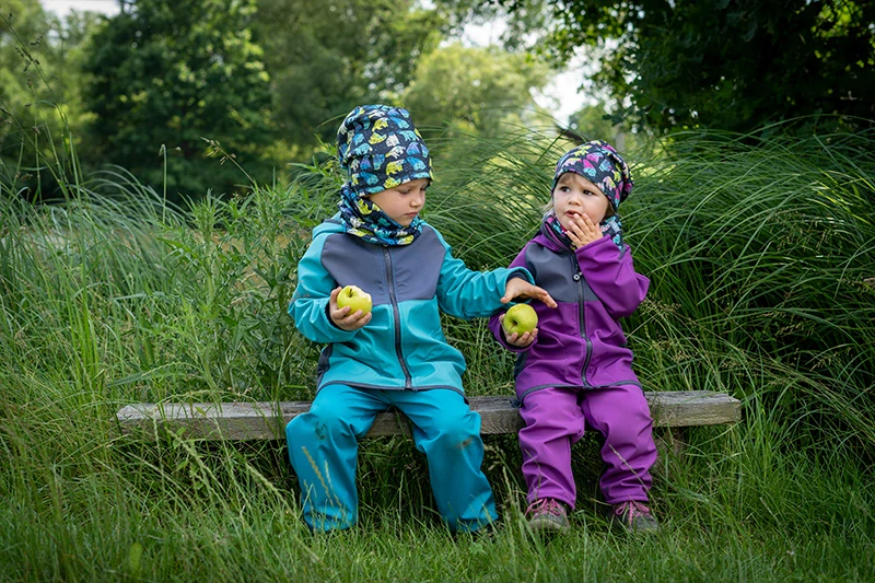 Unuo Dětská čepice fleecová Homeless Souhvězdí medvěda Holka S (45-48 cm)