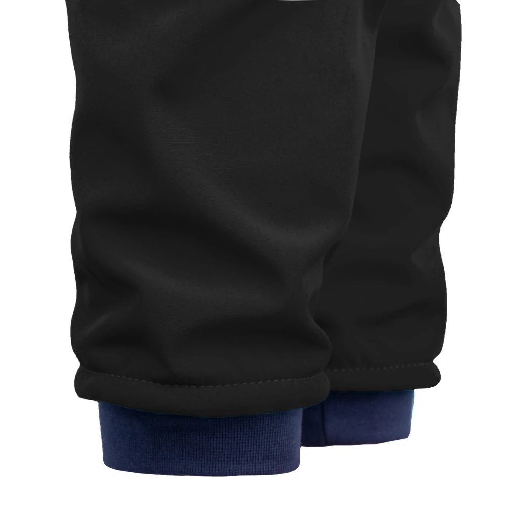 Unuo Batolecí softshellové kalhoty s fleecem Černá 92/98