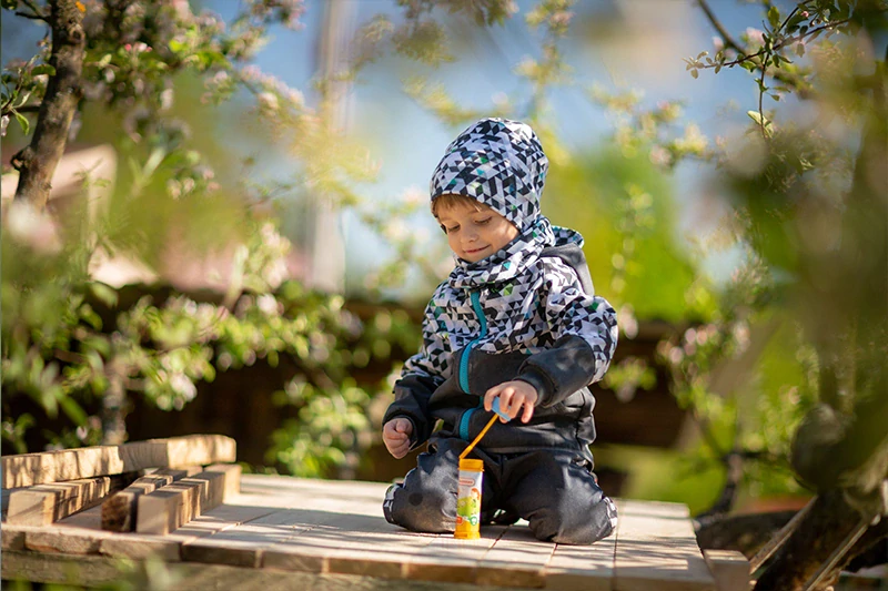 Unuo Dětská čepice fleecová Homeless Metricon Kluk L (53-56 cm)