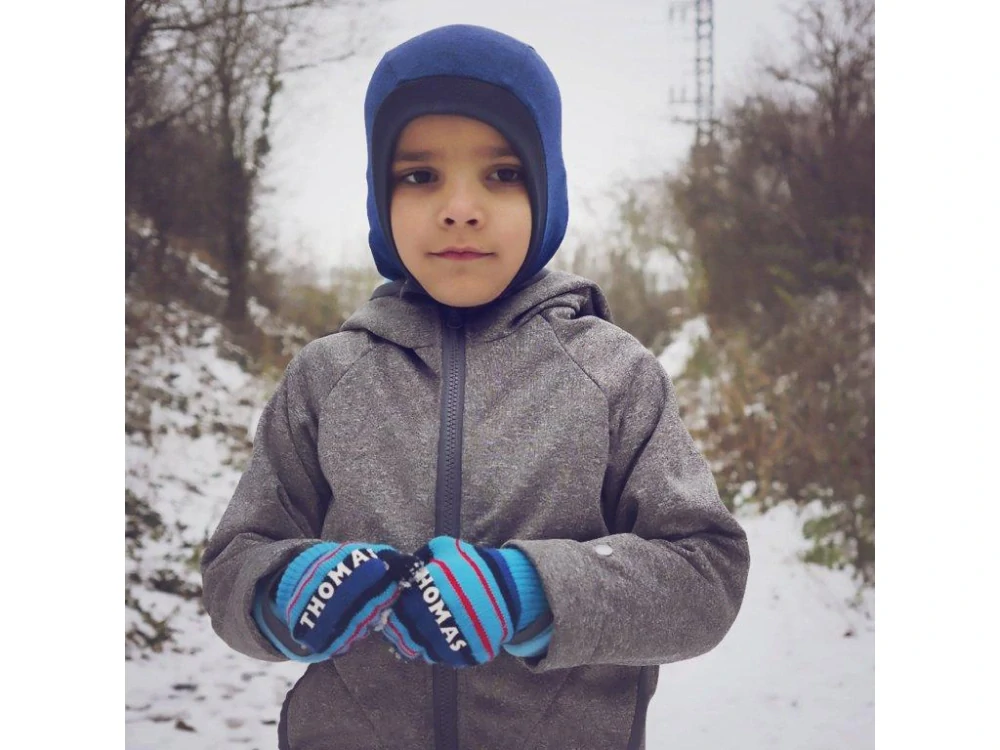 Unuo Dětská funkční kukla Šedá XS (42-44 cm)