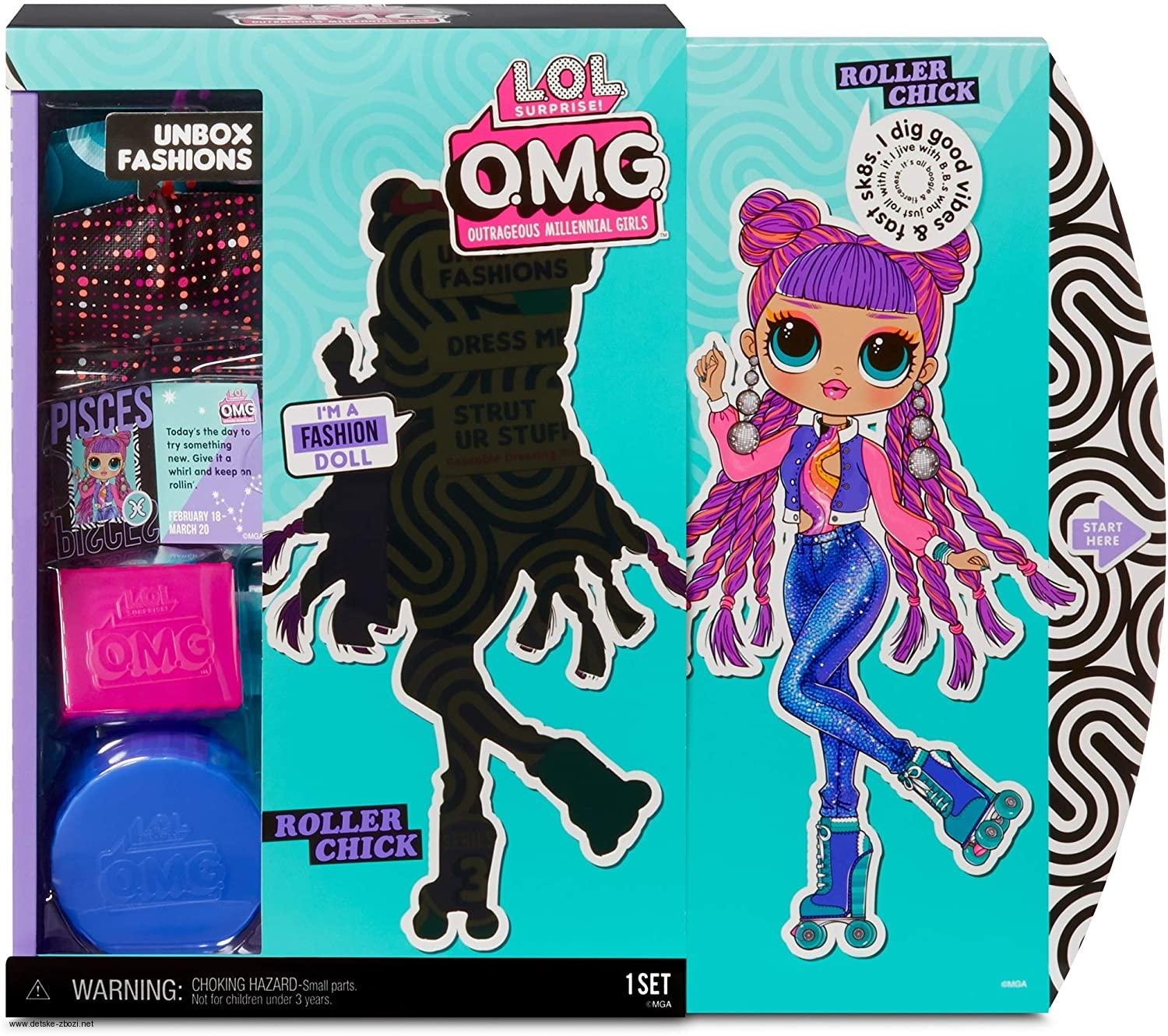 MGA L.O.L. Surprise OMG Fashion Doll Roller Chick