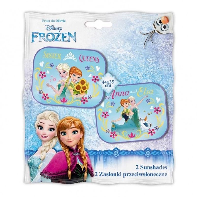 Seven Sluneční clona do auta 2 ks Ledové Království Anna a Elsa