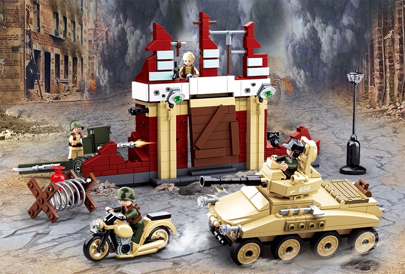 Sluban WWII M38-B0696 Bitva o Stalingrad