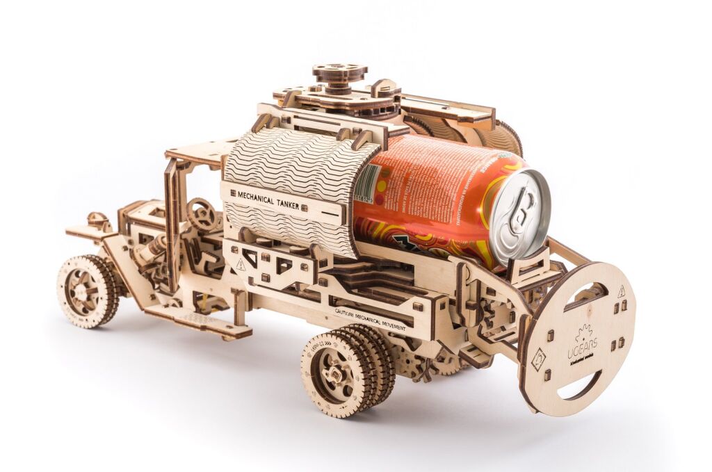 Ugears 3D dřevěné mechanické puzzle Sada příslušenství pro náklaďák UGM-11