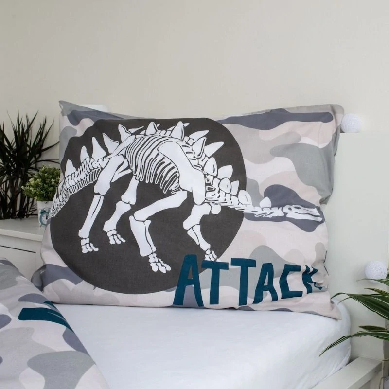 Jerry Fabrics Povlečení T-Rex Svítící  Bavlna, 140/200, 70/90 cm