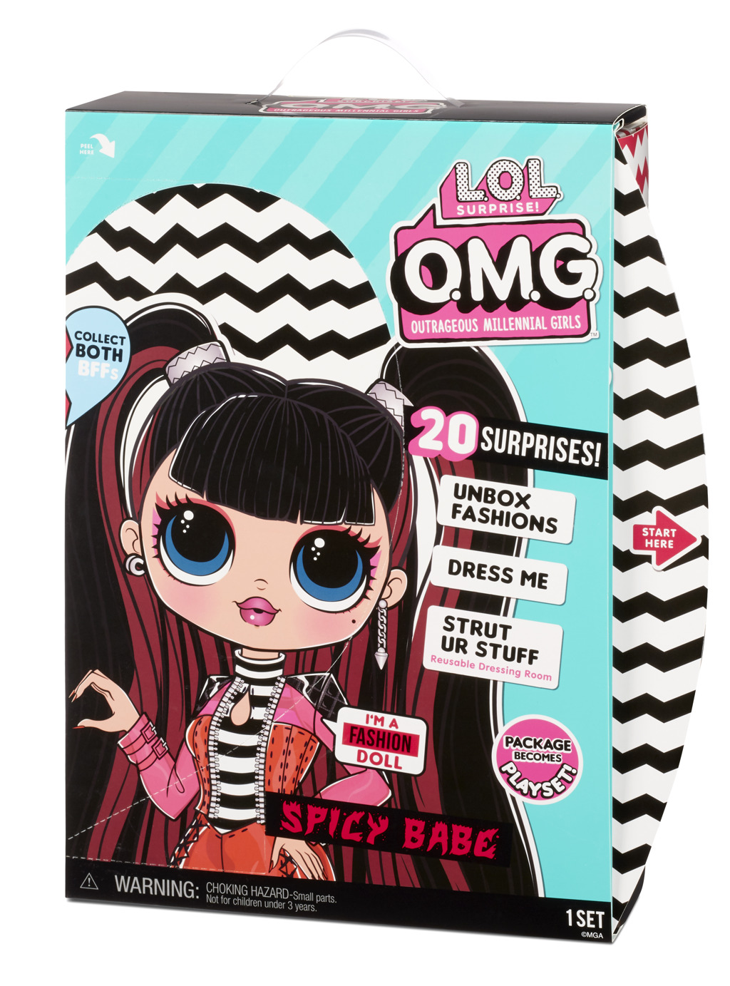 MGA L.O.L. Surprise OMG Velká ségra Série 4 Spicy Babe