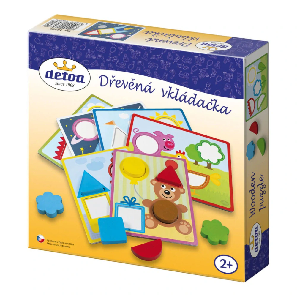 Detoa Dřevěná vkládačka