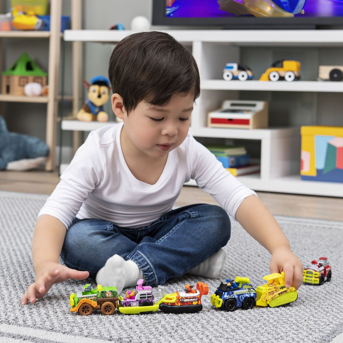 Spin Master Sběratelská kovová autíčka Tlapková patrola 1339 Marshall