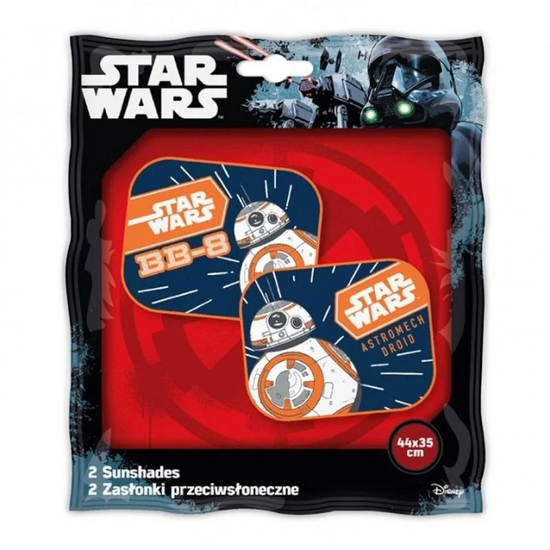 SEVEN Sluneční clony Star Wars BB-8 Polyester, 2ks