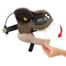 Mattel Jurský svět Maska na obličej se zvuky T-REX