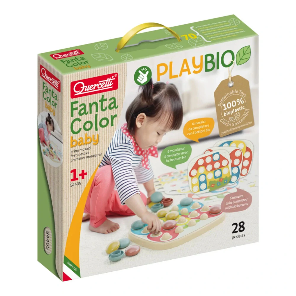 Quercetti Mozaika FantaColor Baby PlayBio