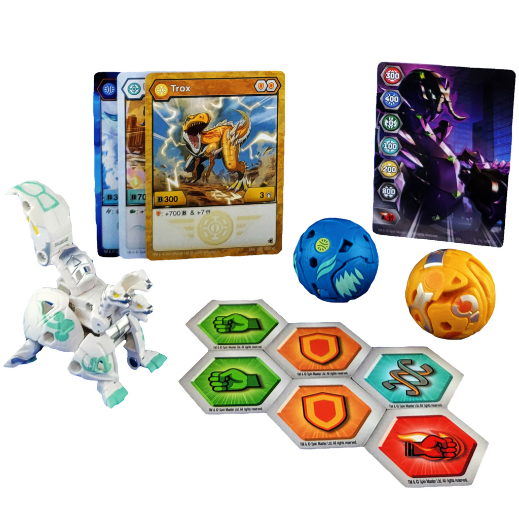 Spin Master Bakugan Evolutions 3 ks Startovací sada s4 HOWLKOR ULTRA & NEO PEGATRIX & TROX
