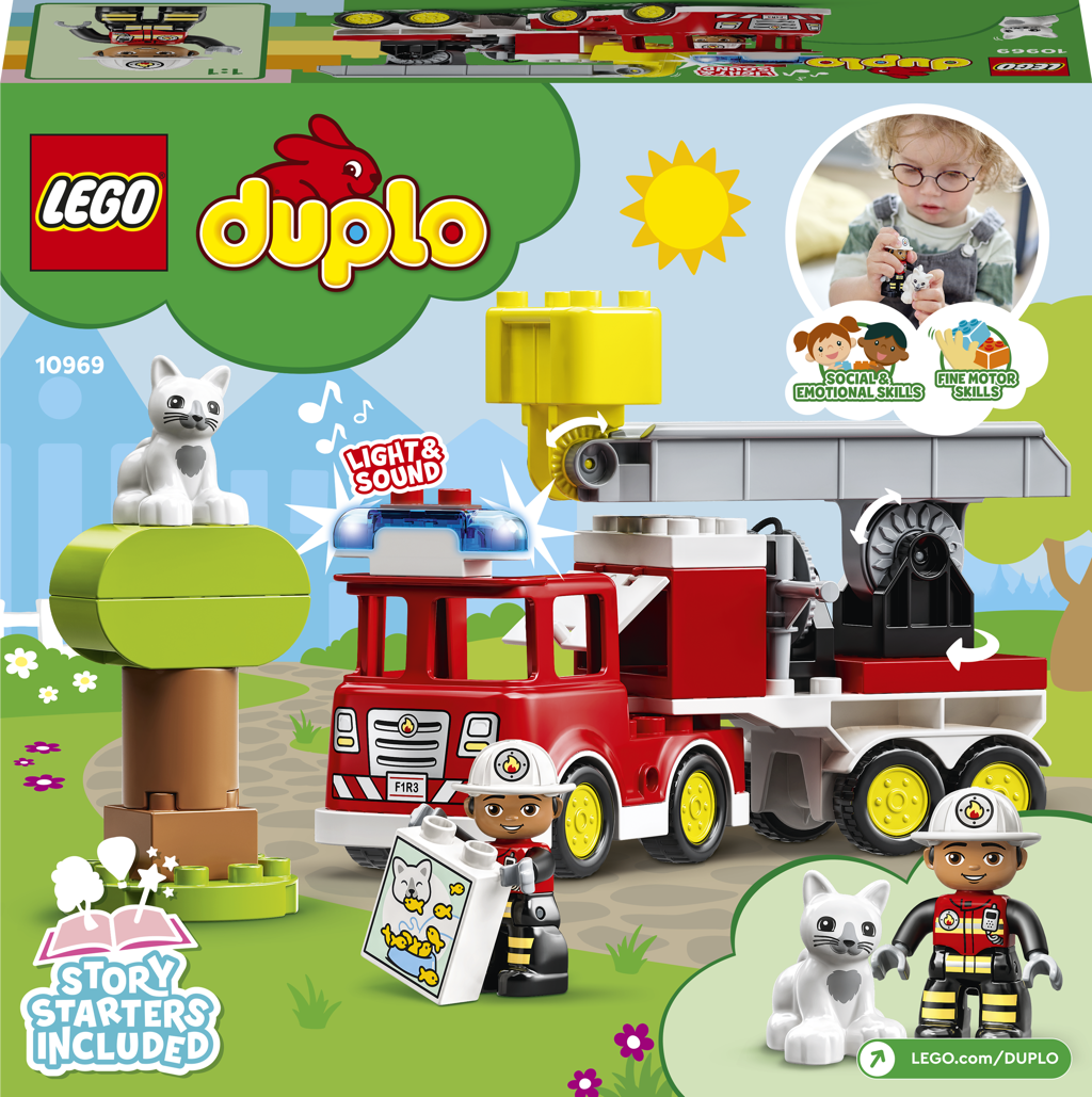 LEGO® Duplo 10969 Hasičský vůz