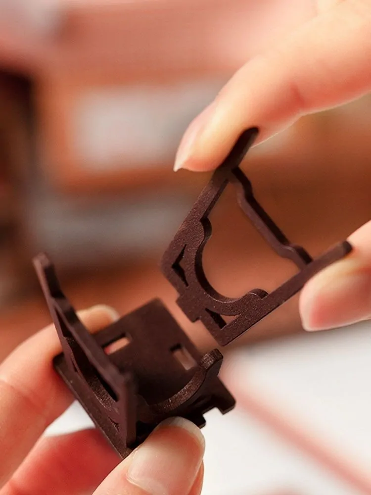 RoboTime 3D dřevěná skládačka Miniatura domečku Útulná kuchyně