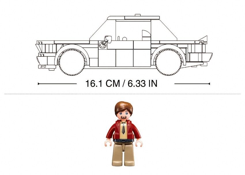Sluban Model Bricks M38-B1126 Klasický vůz 2002