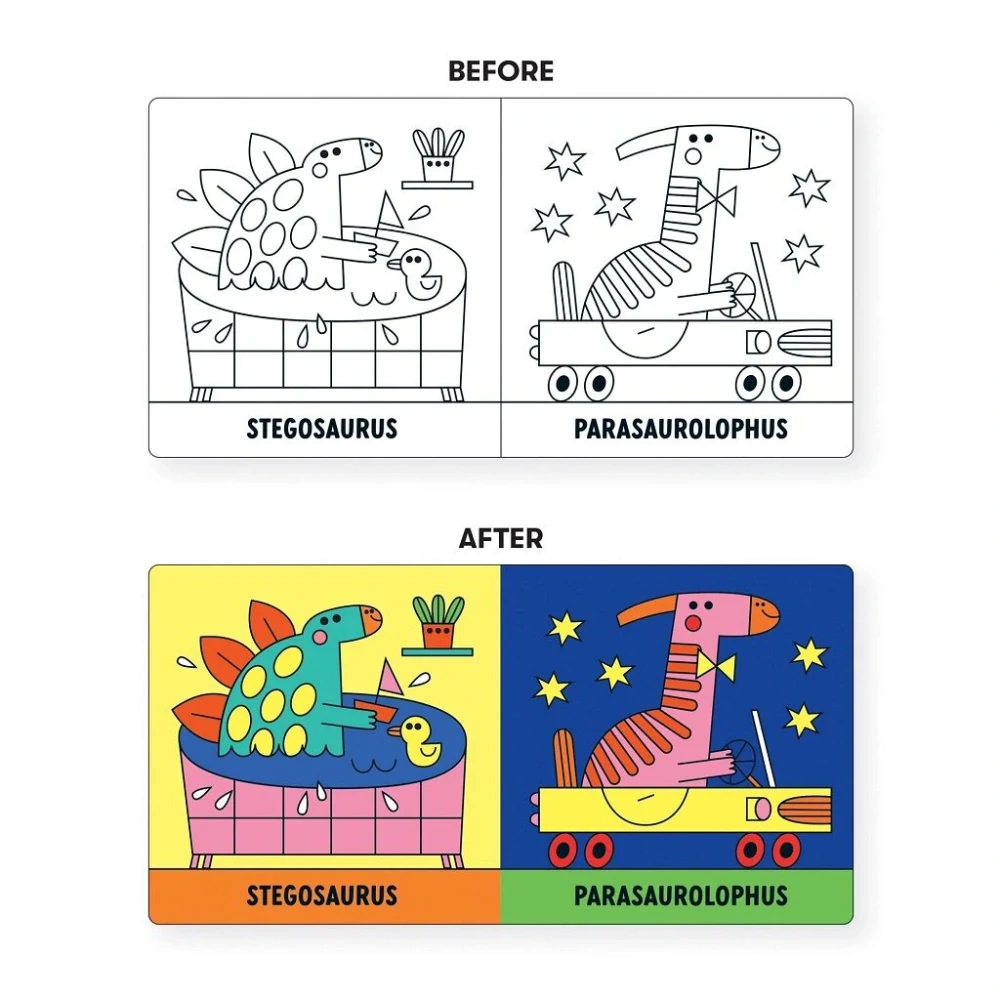 Mudpuppy Knížka ke koupání Dinosauři